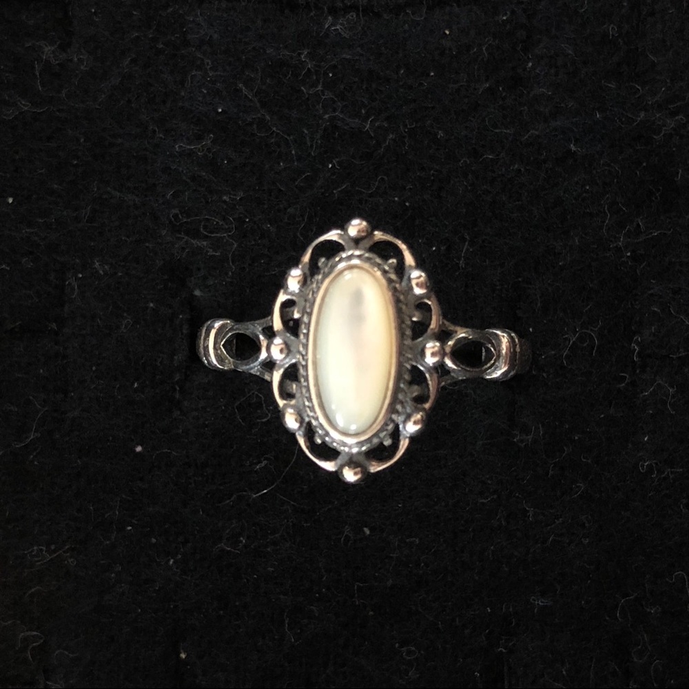 Delicate Detail Sterling Silver Ring